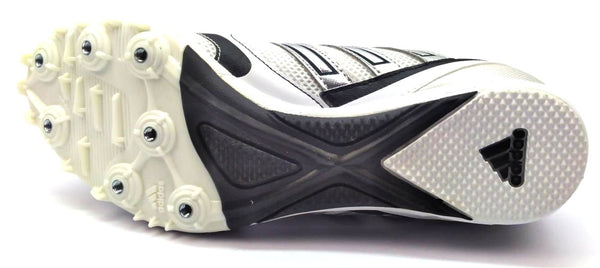Adidas Arriba Men's Running Track & Field Shoes Black White Sliver Size 8.5M