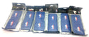 Lot of 6 Nike Basketball NBA ELITE Wristbands Sweatband Dri-Fit Blue