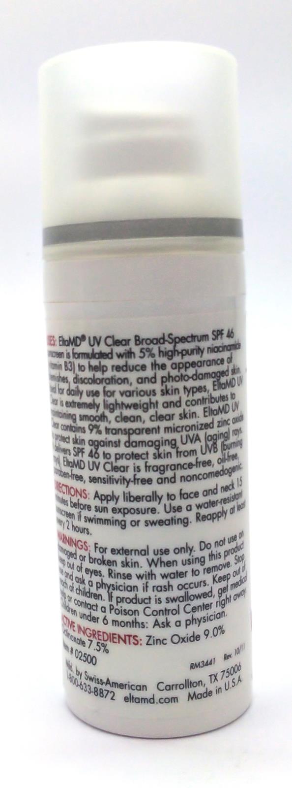 Elta MD UV Clear Broad-spectrum Facial Sunscreen Anti-Aging SPF 46 1.7 oz
