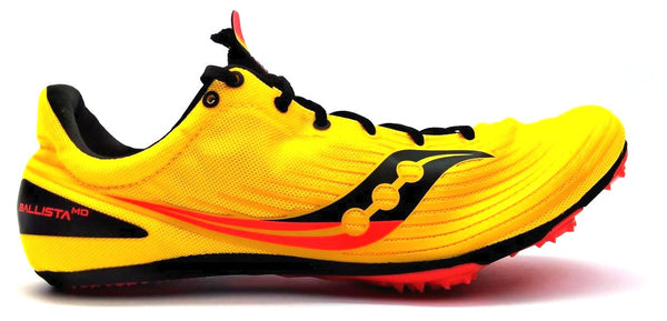 Saucony Men's Ballista MD Running Shoes Track Spikes Athletic Sneakers Lace Up