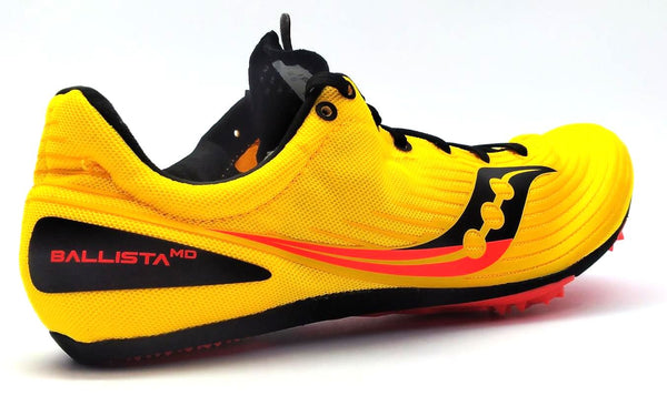 Saucony Men's Ballista MD Running Shoes Track Spikes Athletic Sneakers Lace Up
