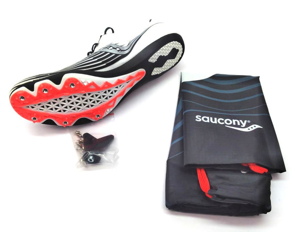 Saucony Men's Ballista MD Running Shoes Track Spikes Athletic Sneakers Lace Up