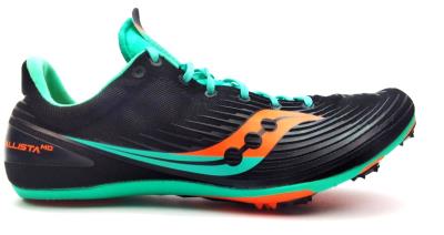 Saucony Men's Ballista MD Running Shoes Track Spikes Athletic Sneakers Lace Up