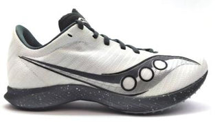 Buy white-carbon Saucony Boy's Youths Velocity MP Track &amp; Field Running Shoes Racing Spikes