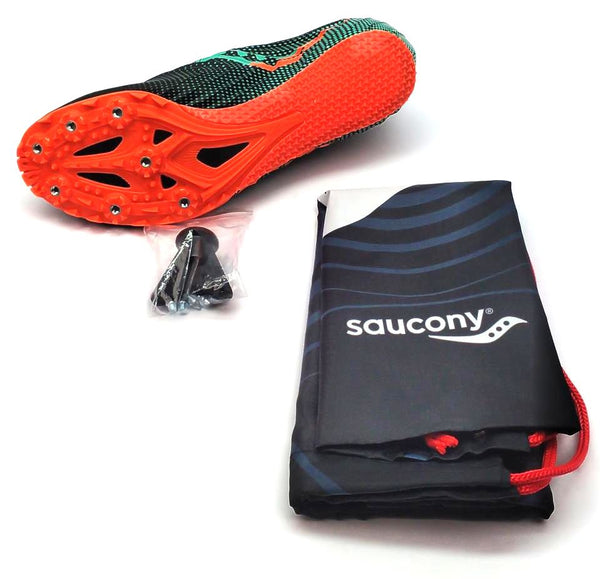 Saucony Men's Spitfire 5 Track & Field Running Shoes Athletic Spikes Lace Up