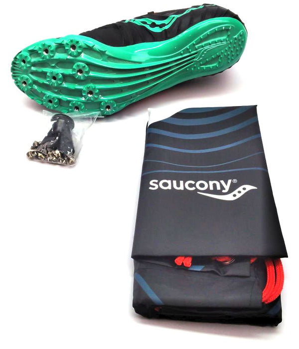 Saucony Men's Showdown 5 Field & Track Running Shoes Athletic Spikes Low Top
