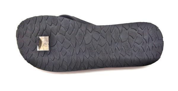 Flojos Men’s Flip Flop Casual Sandals Slip On Lightweight Size 12 Black