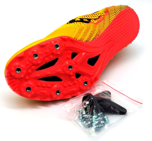 Saucony Spitfire 5 Men's Track Field Running Shoes Athletic Spikes Lace Up