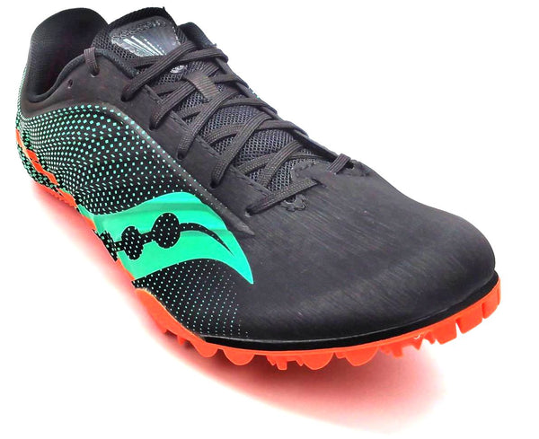 Saucony Spitfire 5 Men's Track Field Running Shoes Athletic Spikes Lace Up