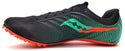 Saucony Spitfire 5 Men's Track Field Running Shoes Athletic Spikes Lace Up