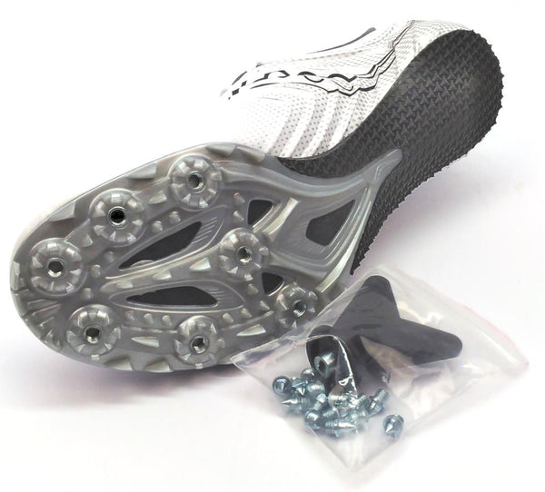 Saucony Spitfire 5 Men's Track Field Running Shoes Athletic Spikes Lace Up