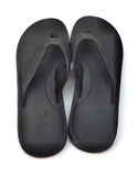 Flojos Men’s Flip Flop Casual Sandals Slip On Lightweight Size 12 Black
