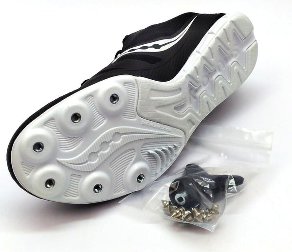 Saucony Vendetta 3 Men's Track Racing Running Shoes Athletic Spikes Lace Up