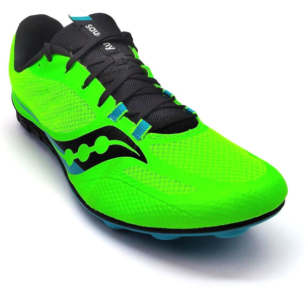 Saucony Vendetta 3 Men's Track Racing Running Shoes Athletic Spikes Lace Up