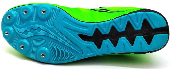 Saucony Vendetta 3 Men's Track Racing Running Shoes Athletic Spikes Lace Up