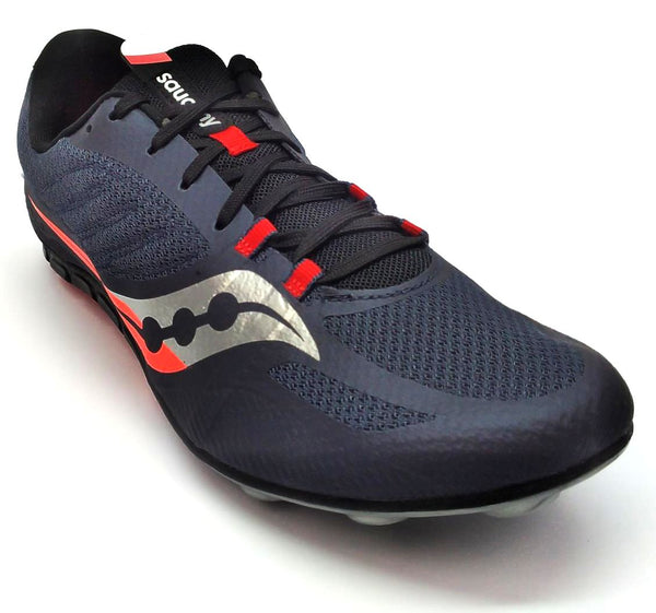 Saucony Vendetta 3 Men's Track Racing Running Shoes Athletic Spikes Lace Up