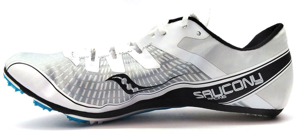 Saucony Ballista 2 Men's ISOFIT Running Track Field Shoes Racing Spikes Lace Up