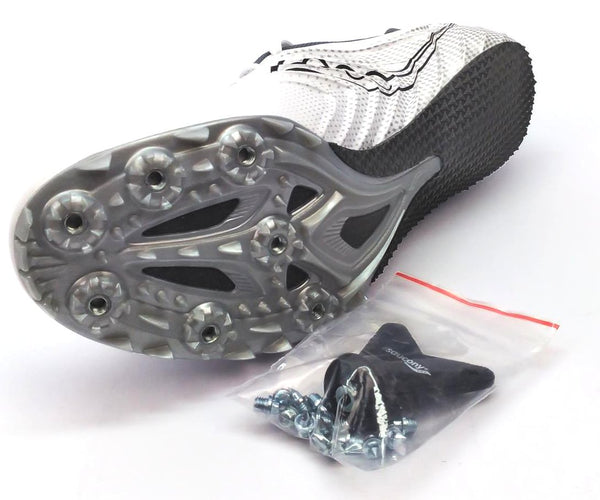 Saucony Spitfire 5 Men's Running Track Shoes Sneakers Athletic Spikes Lace Up