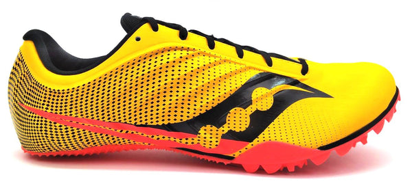 Saucony Spitfire 5 Men's Running Track Shoes Sneakers Athletic Spikes Lace Up