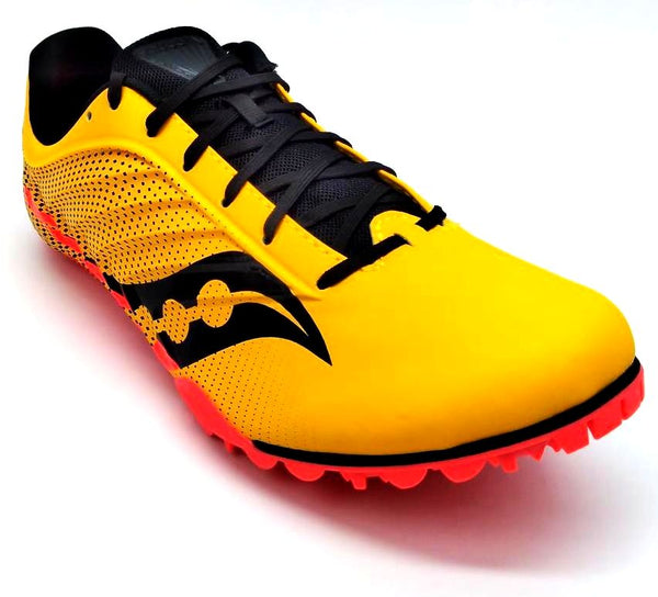 Saucony Spitfire 5 Men's Running Track Shoes Sneakers Athletic Spikes Lace Up