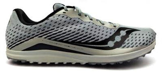 Buy alloy-black Saucony Kilkenny XC 8 Men's Cross Country Running Shoes Athletic Spikes Lace Up