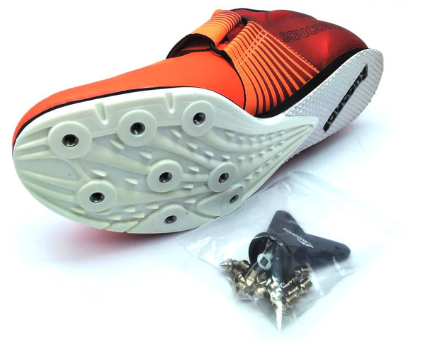 Saucony Racing Soarin J2 Unisex Track and Field Jumping Shoes Athletic Spikes