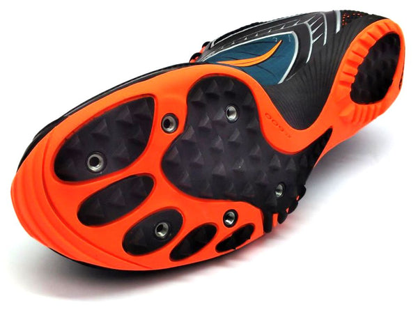 Saucony Shay XC2 Men's Track & Field Shoes Athletic BLU BLK VIZ Size 12.5M