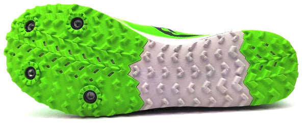 Saucony Kilkenny XC 9 Women's Running Shoes Athletic Spikes Slime Vert Size 10.5