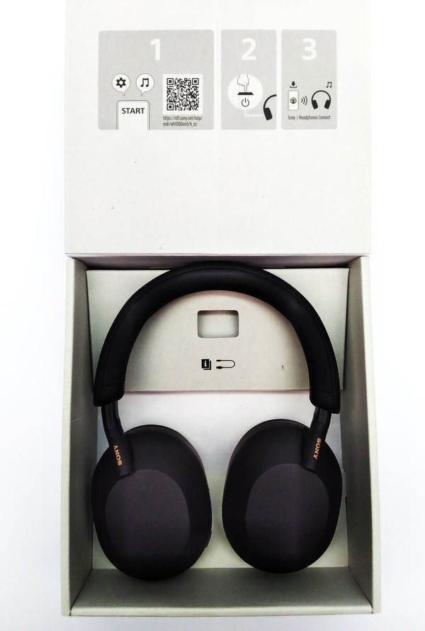 Sony Wireless Headphones WH-1000XM5SA Active Noise-Cancellation Bluetooth Black