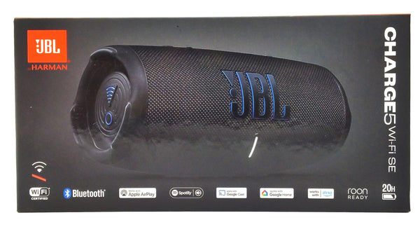 JBL Charge 5 Wi-Fi SE Wireless Bluetooth Speaker Portable Waterproof Black