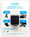 Anker MagGo 3-in-1 Wireless Charging Station with Qi2 15W MagSafe