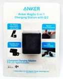 Anker MagGo 3-in-1 Wireless Charging Station with Qi2 15W MagSafe