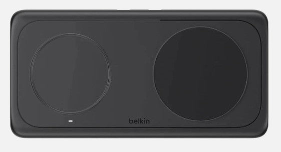 Belkin 2-in-1 Magnetic Wireless Charging Pad Qi2 BoostCharge Pro Fast Charger