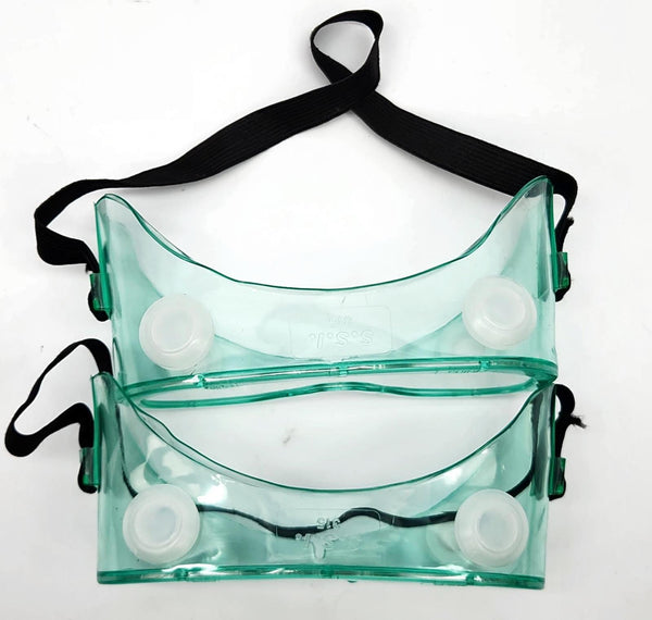 Protective Safety Goggles Wrap Around Splash Protection One Size Anti-Fog Z87+