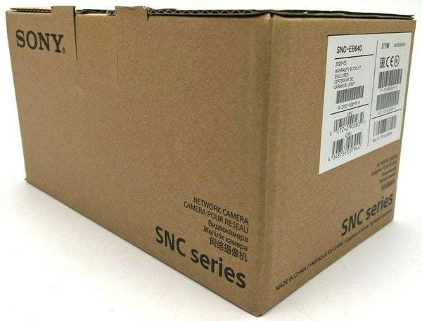 Lot of 10 Sony Security Camera Indoor FHD SNC-EB640 Box-type 1080p (New in Box)