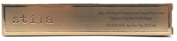 Stila Stay All Day Satin Waterproof Liquid Eye Liner 0.016 oz 0.5ml