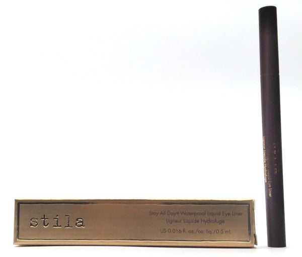 Stila Stay All Day Satin Waterproof Liquid Eye Liner 0.016 oz 0.5ml