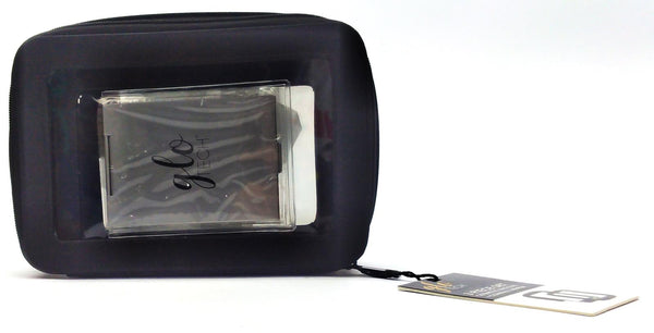 Cosmetic Bag Glo Tech Duo Plus Compact Mirror Organizer 3 Piece Set  Black