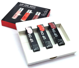 Rodial Lip Oils Edit Trio Set Plumping Collagen Formula 4ml - 3 Pack