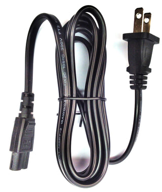 AC 2 Prong Power Cord Standard Cable 6FT OTV-451713CT286 for TV Laptop Console