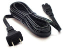 AC 2 Prong Power Cord Standard Cable 6FT OTV-451713CT286 for TV Laptop Console