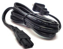 AC 2 Prong Power Cord Standard Cable 6FT OTV-451713CT286 for TV Laptop Console