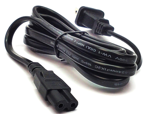 AC 2 Prong Power Cord Standard Cable 6FT OTV-451713CT286 for TV Laptop Console