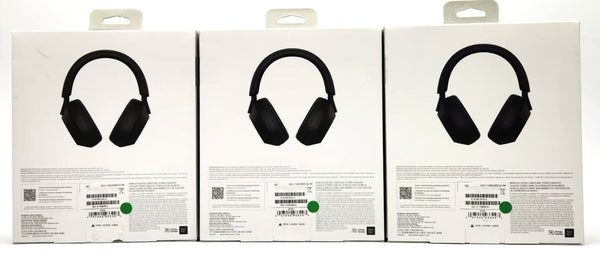 Lot of 3 Sony Wireless Headphones WH-1000XM5SA Active Noise-Cancellation