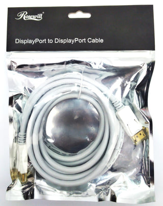 Rosewill 28AWG High Bit-rate DP Display Port Male to Male 10 Ft. RCDC-14003