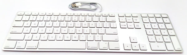 Apple A1243 Keyboard USB Wired with Numeric Keypad for iMac Mac Mini Mac Pro OEM