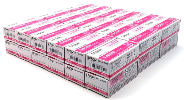 Lot of 50 Epson ColorWorks Printer Ink Cartridge GP-C831 Magenta C13S020565
