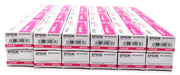 Lot of 50 Epson ColorWorks Printer Ink Cartridge GP-C831 Magenta C13S020565