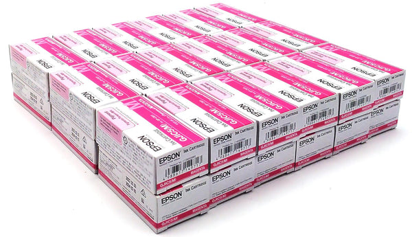 Lot of 50 Epson ColorWorks Printer Ink Cartridge GP-C831 Magenta C13S020565