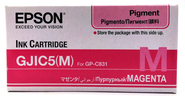 Lot of 50 Epson ColorWorks Printer Ink Cartridge GP-C831 Magenta C13S020565